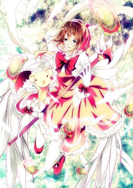 #魔卡小可樱##木之本樱##钢琴##侵删#-堆糖,儿童发型v小可少女图片