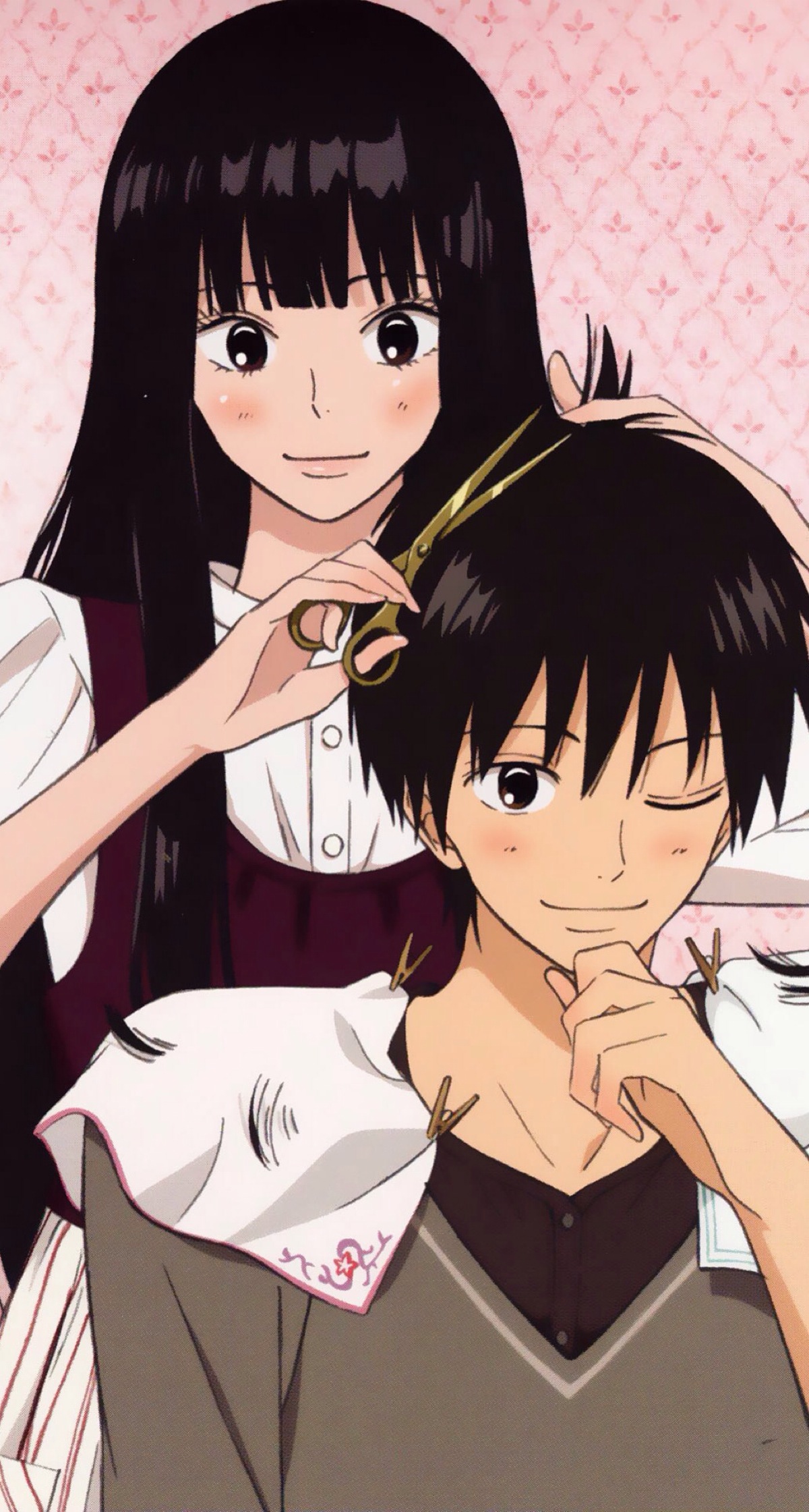 动漫 手机壁纸 情侣【作者不详 侵删】好想告诉你