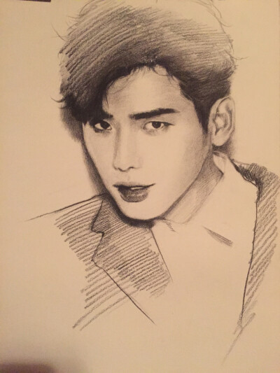 手绘李钟硕