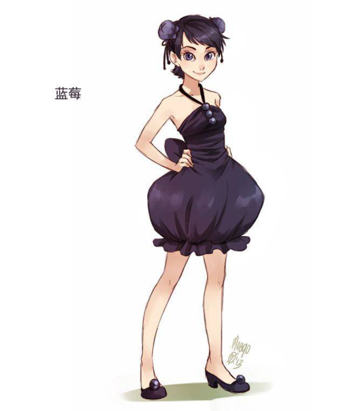 蓝莓拟人