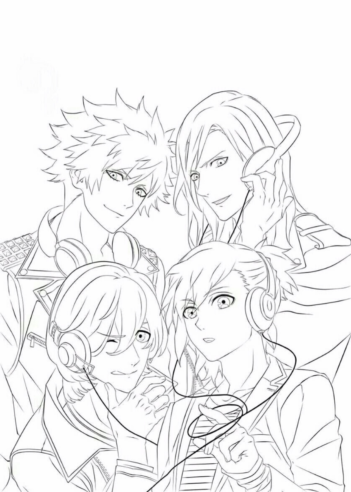 歌之王子殿下#橡皮章素材