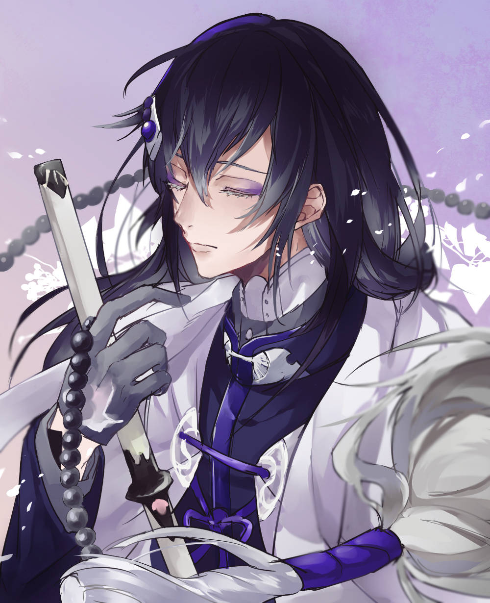 【侵删】#转推# #刀剣乱舞# #数珠丸恒次# 数珠丸情报公开以后.