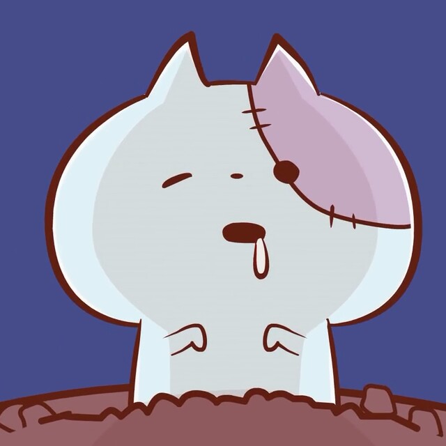 动漫|头像|僵尸猫|可爱|卡哇伊|自截|猫咪|表情