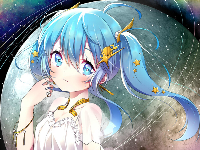 vocaloid 初音未来 miku 初音ミクpixiv 星空のfuture