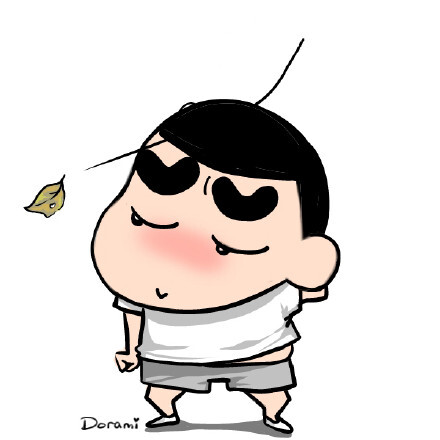 蜡笔小新#野原新之助#手机壁纸#@插画师doram