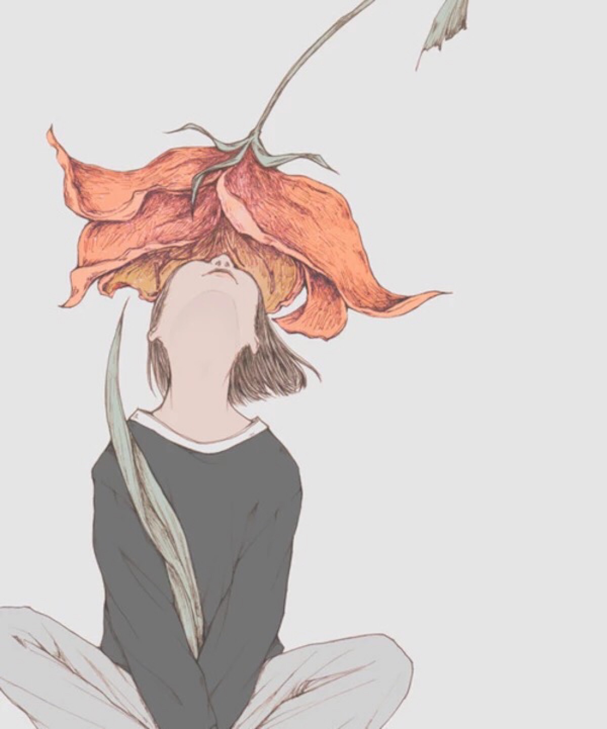 情侣 小清新 温馨 治愈 二次元 萌 高清 插画 壁纸 头像 动漫 女生