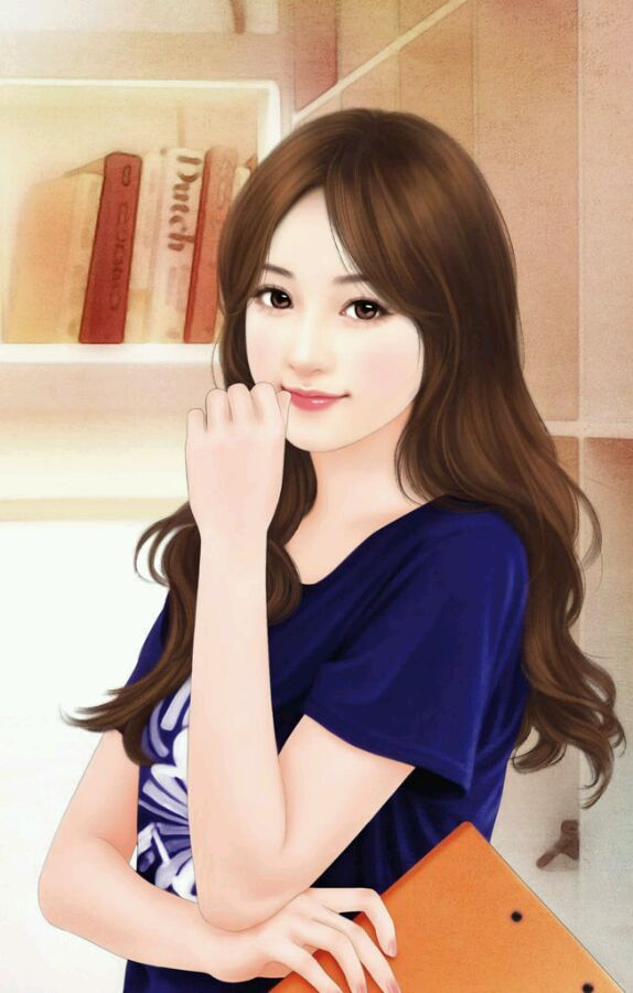 手绘系列―现代女子