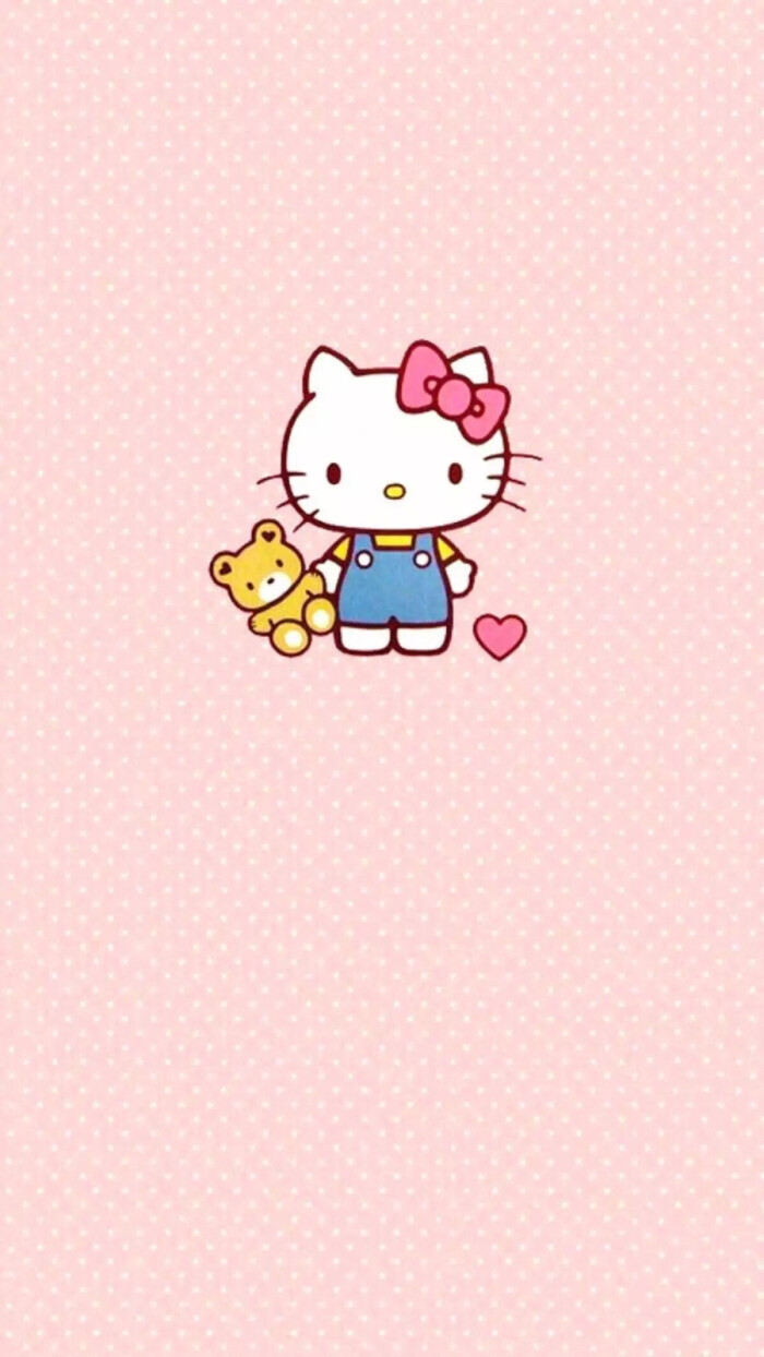 hello kitty "#卡通动漫&手机壁纸""