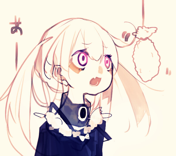 动漫 插画 手绘 少女 封面 头像 哥特 暗黑系 人物 p站 二次元 壁纸