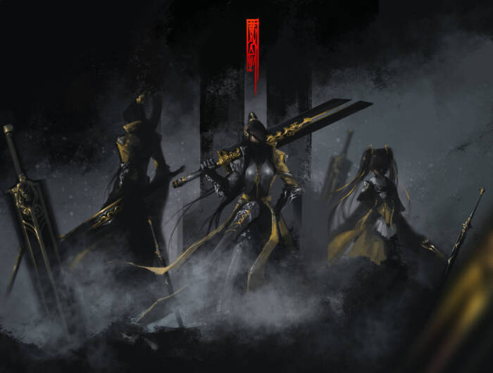 剑三 藏剑 画师微博:dengang