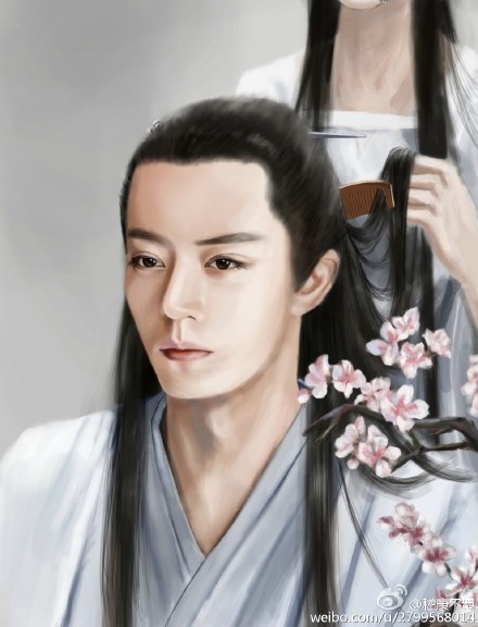 2015《花千骨》白子画 手绘