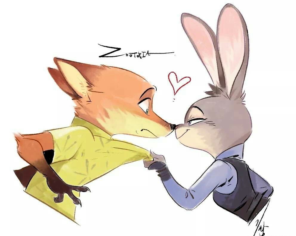 zootopiaa能力能力城~狐兔cp狐尼克&兔朱迪动物兔子狐狸v能力复制章鱼图片