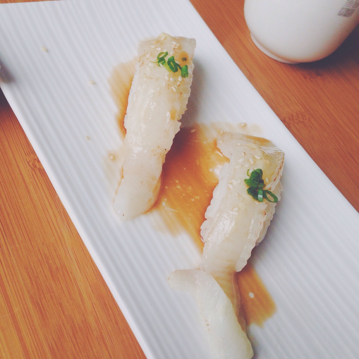 鱼旨寿司 鲽鱼寿司 美式寿司风格,因为我不太能吃生食,这家寿司的做法
