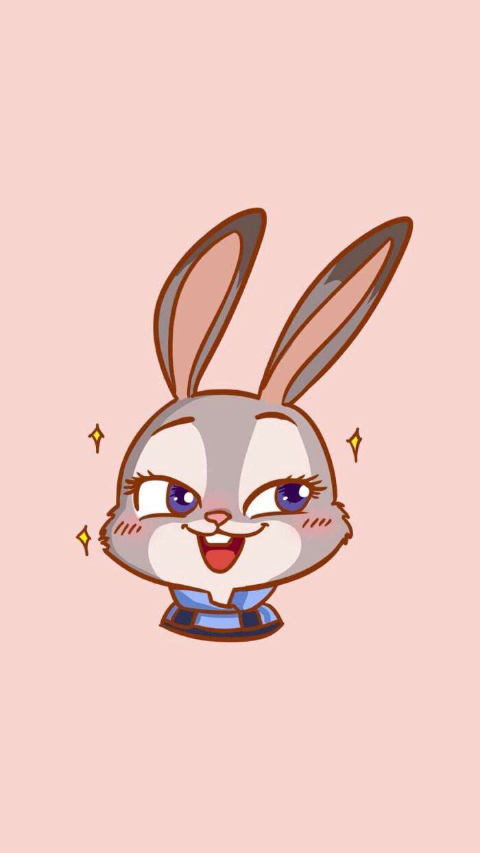 疯狂动物城# #zootopia# #judy# q版饭绘壁纸
