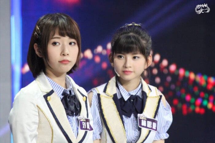 snh48 team hii 刘佩鑫 超级大首映综艺返图