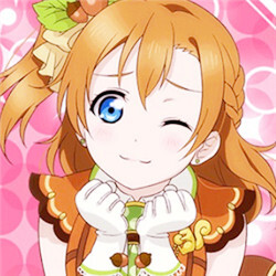 lovelive图片头像,lovelive头像高清图片 动漫头像高板惠乃果lovelive
