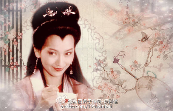 【那些古装戏里的美人】赵雅芝,哇哦.感觉很是有些年生的剧照了