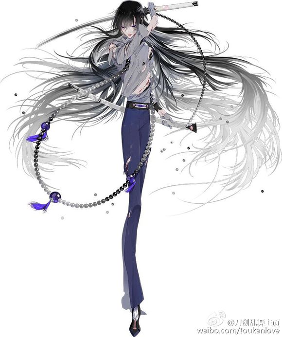 数珠丸恒次 真剑立绘