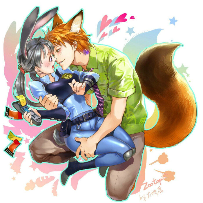 [cp]#zootopia# #疯狂动物城# 手绘头像 再来一波[/cp]