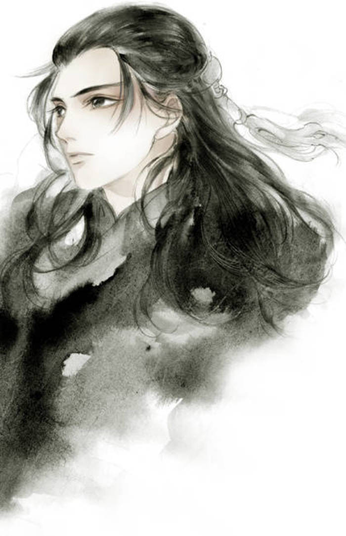 有匪君子 妖孽 美男 汉服 手绘 中国风 翩翩君子 水粉 古风 复古