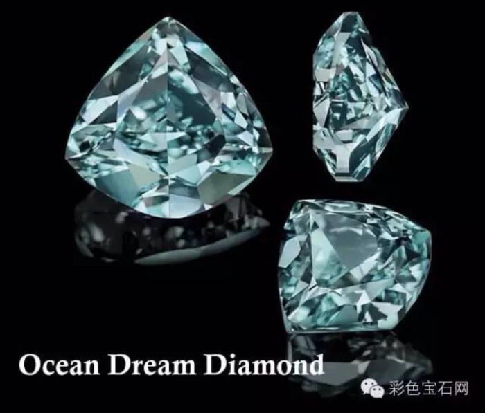 著名的绿钻是海洋之梦(ocean dream diamond,这是唯一被美国宝石学会