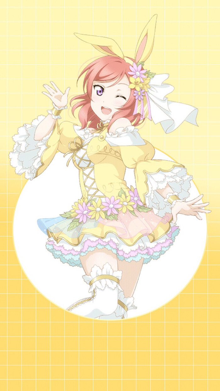 lovelive!西木野真姬 复活节壁纸
