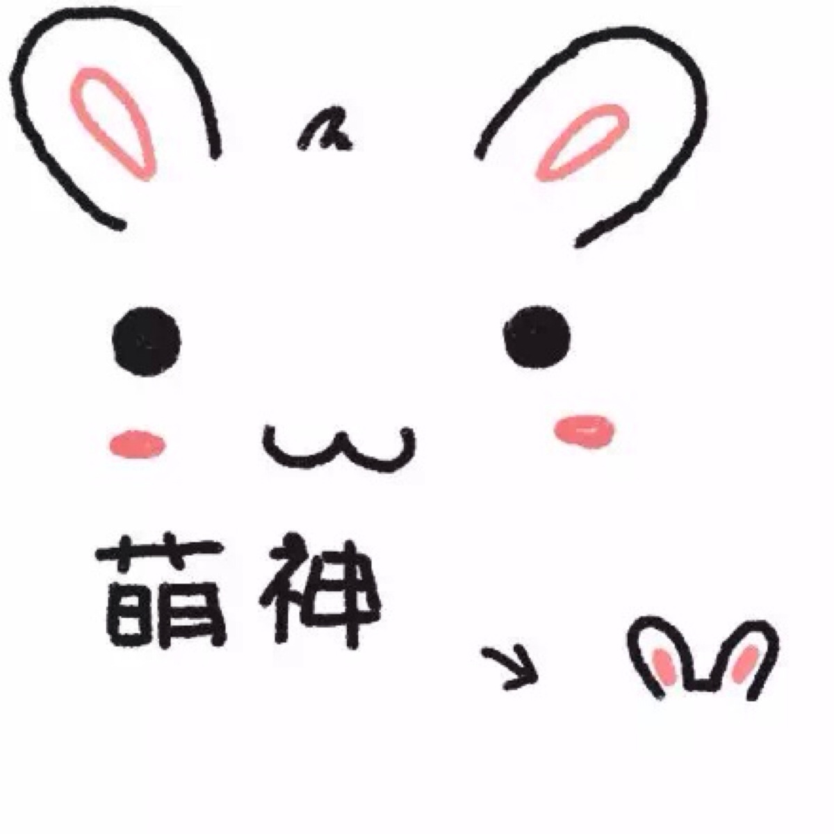 微信 朋友圈 背景 兔子