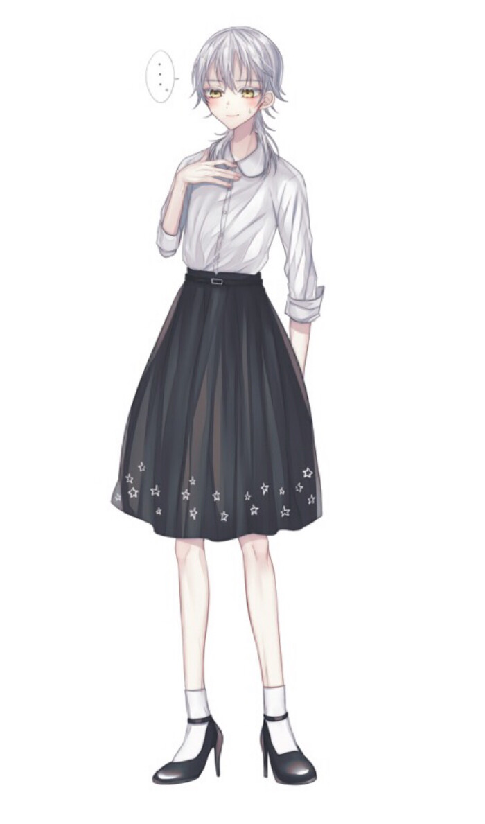 【刀剑乱舞】鹤丸国永(女装ver)〖画师:アバンドン兰花