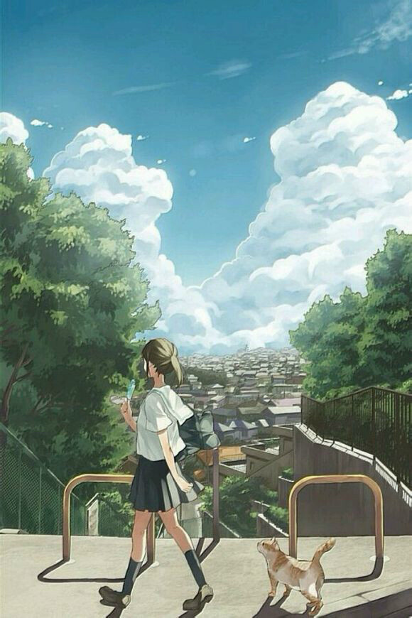 动漫 高清 桌面 壁纸 唯美 古风 文艺 少女 皮肤 那时我恍惚瞥见深情