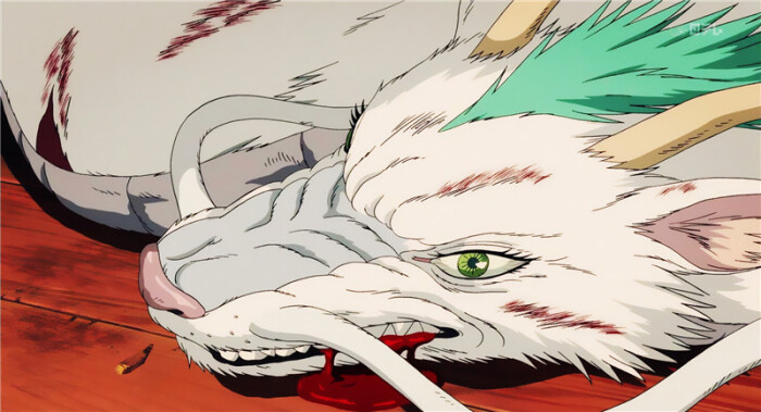 千与千寻 动画电影 动漫 截图 电影 二次元 宫崎骏 吉卜力 白龙 荻野