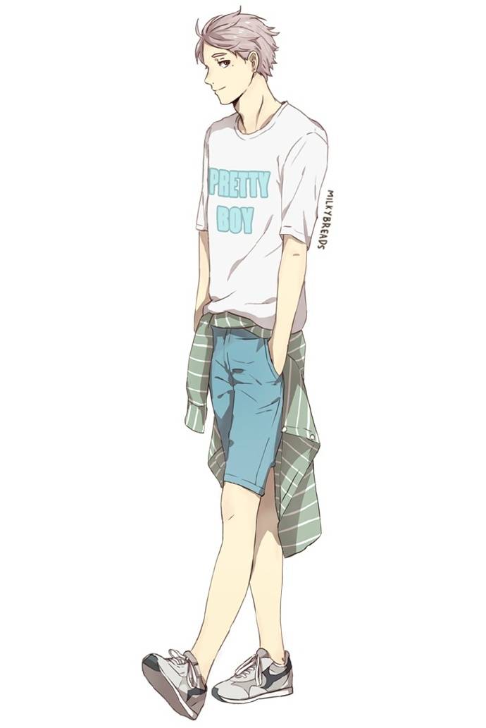 一组排球少年,帅帅的