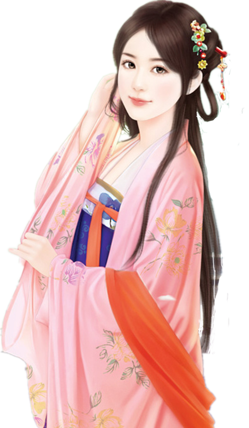 美女立绘