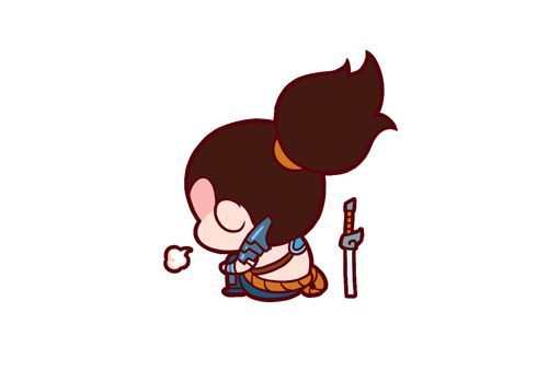 lol版小头像:宝宝心里苦#亚索