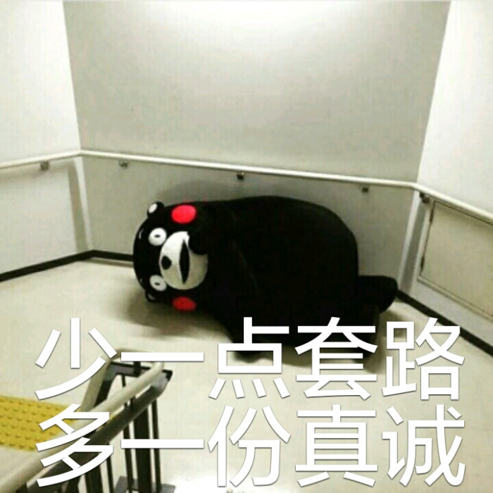 总是套路留不住,自古深情得人心【熊本熊表情笑吃情搞的片包表薯图片
