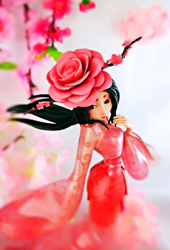 小门神 花仙 这里没有天生一对,只有小萌动 泥蜡