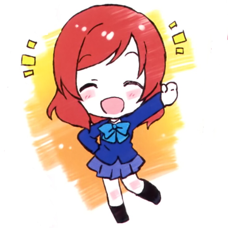 动漫 二次元 同人 lovelive 西木野真姬 少女 q版 可爱 萌 头像