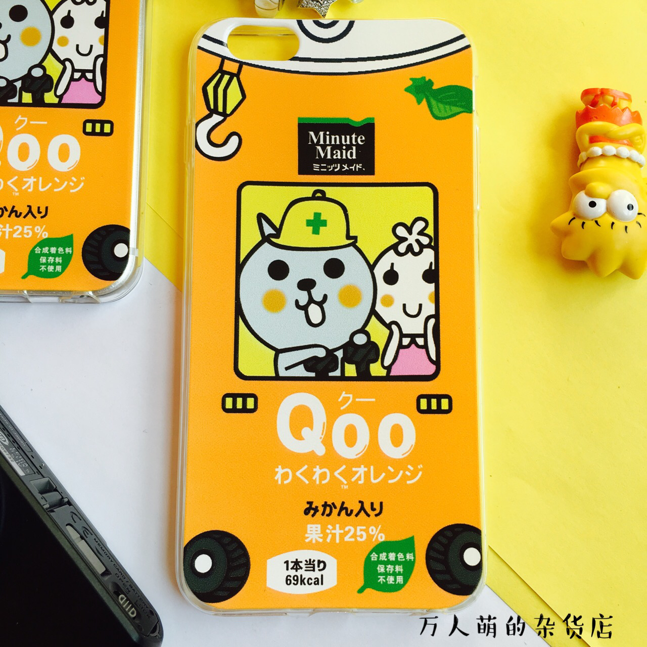 包邮 万人萌原创日本酷儿易拉罐iphone6s plus苹果手机壳全包软壳