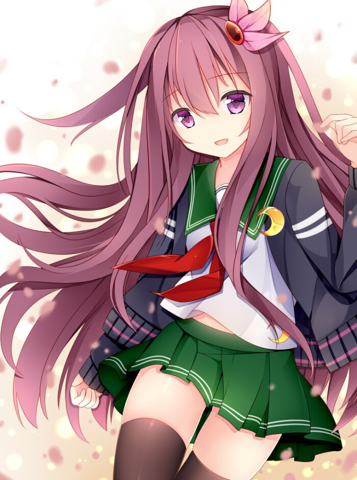 少女#插画#头像#舰队collection#舰娘#如月#水手服#萝莉#贫乳#loli