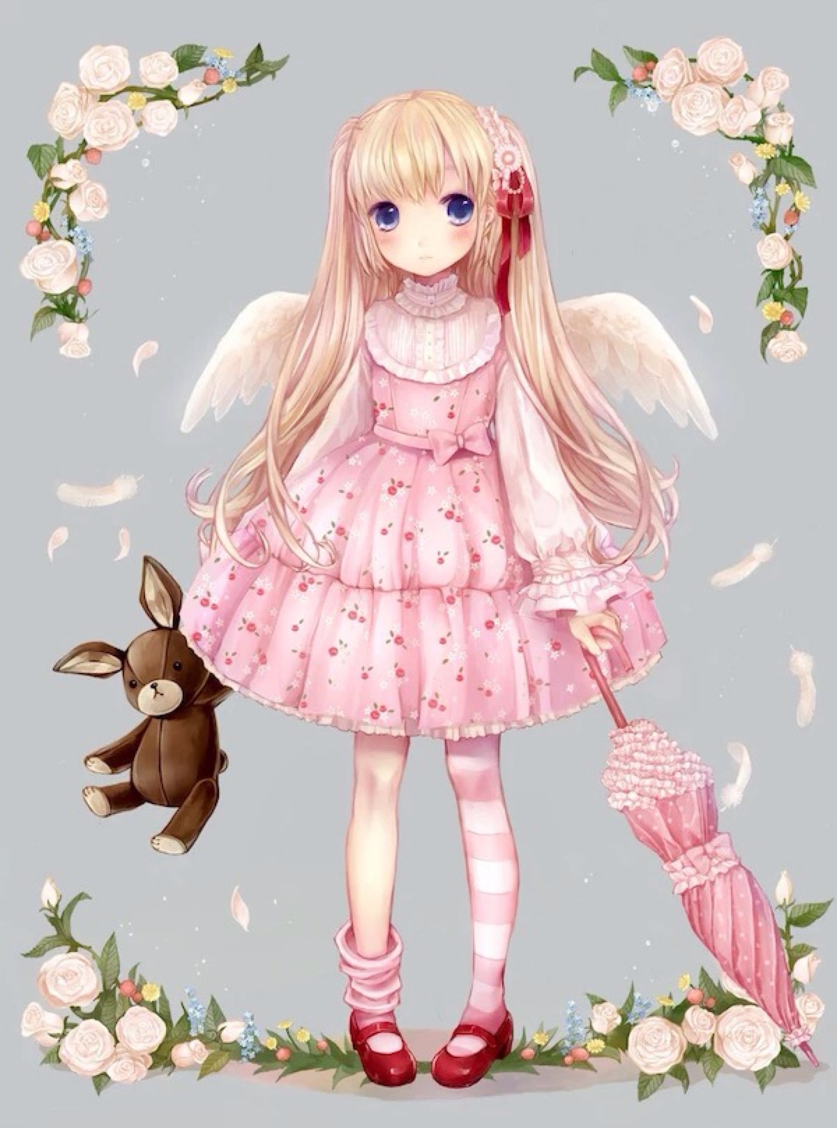 插画手绘 二次元 美女 动漫 萌 壁纸 p站 头像 女孩
