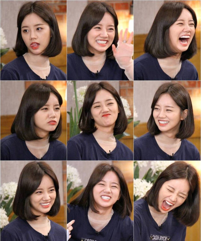李惠利表情短发表情练图美女的胸肌包哥图片