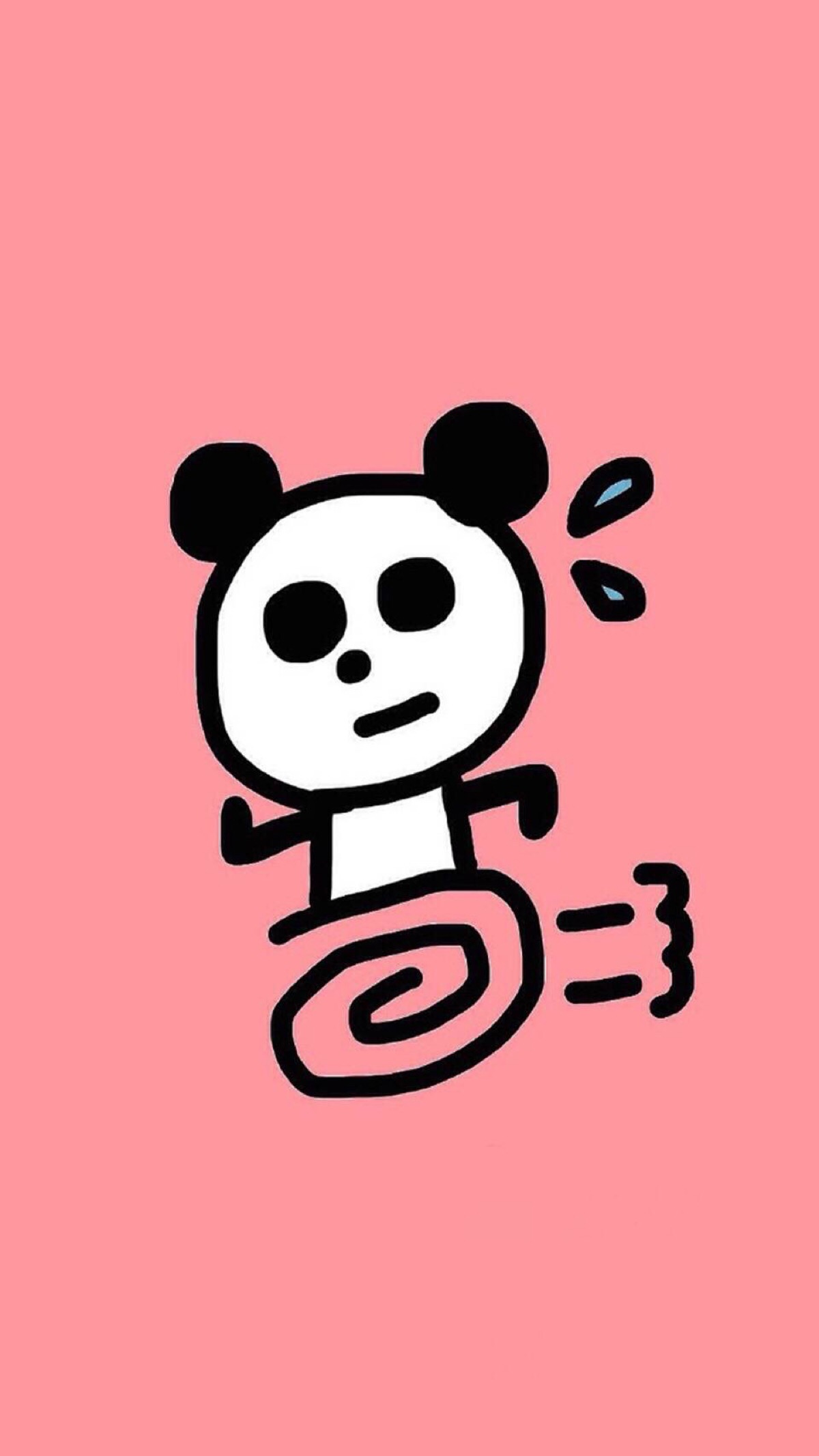 iphone 壁纸 卡通 动漫 熊猫