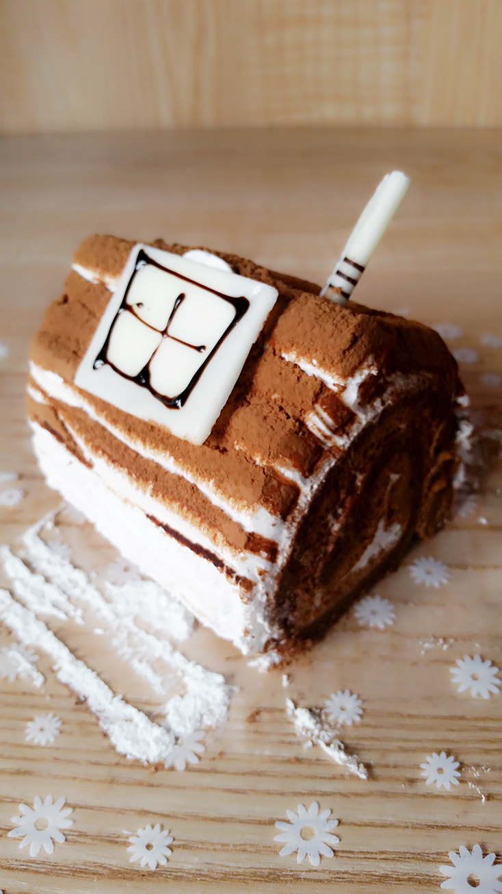 摩卡巧克力小房子蛋糕
