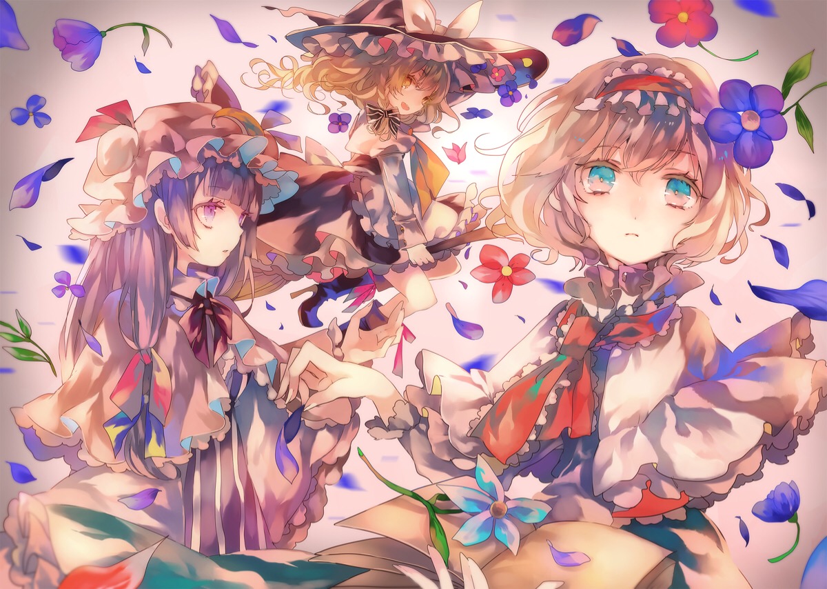 动漫 美图 插画 壁纸 二次元 少女 萌妹 御姐 唯美系 水彩 清新 同人