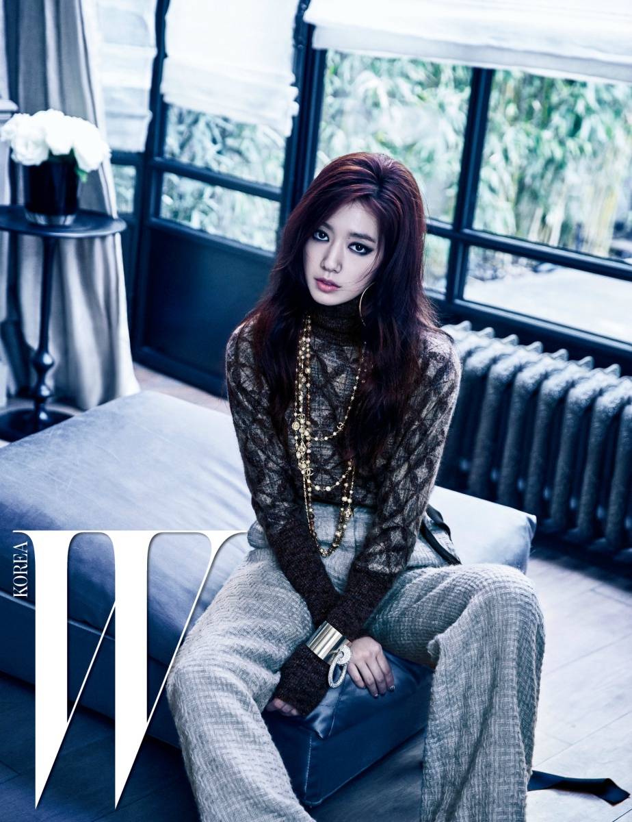 朴信惠女神#《w》杂志拍摄图