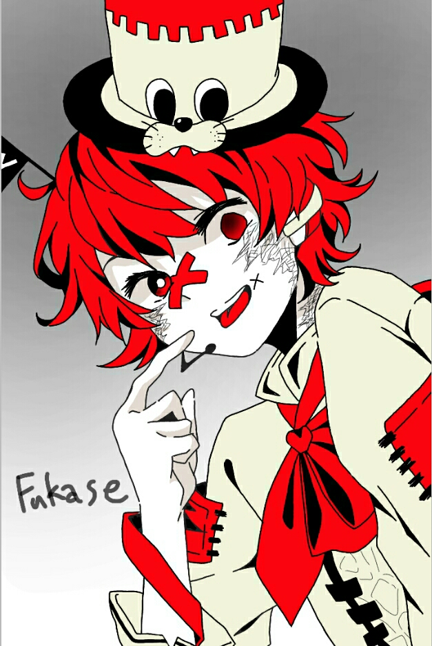 p站搬运无授权侵删致歉 p站 pixiv 插画名:ボカロfukase 投稿者: 林檎