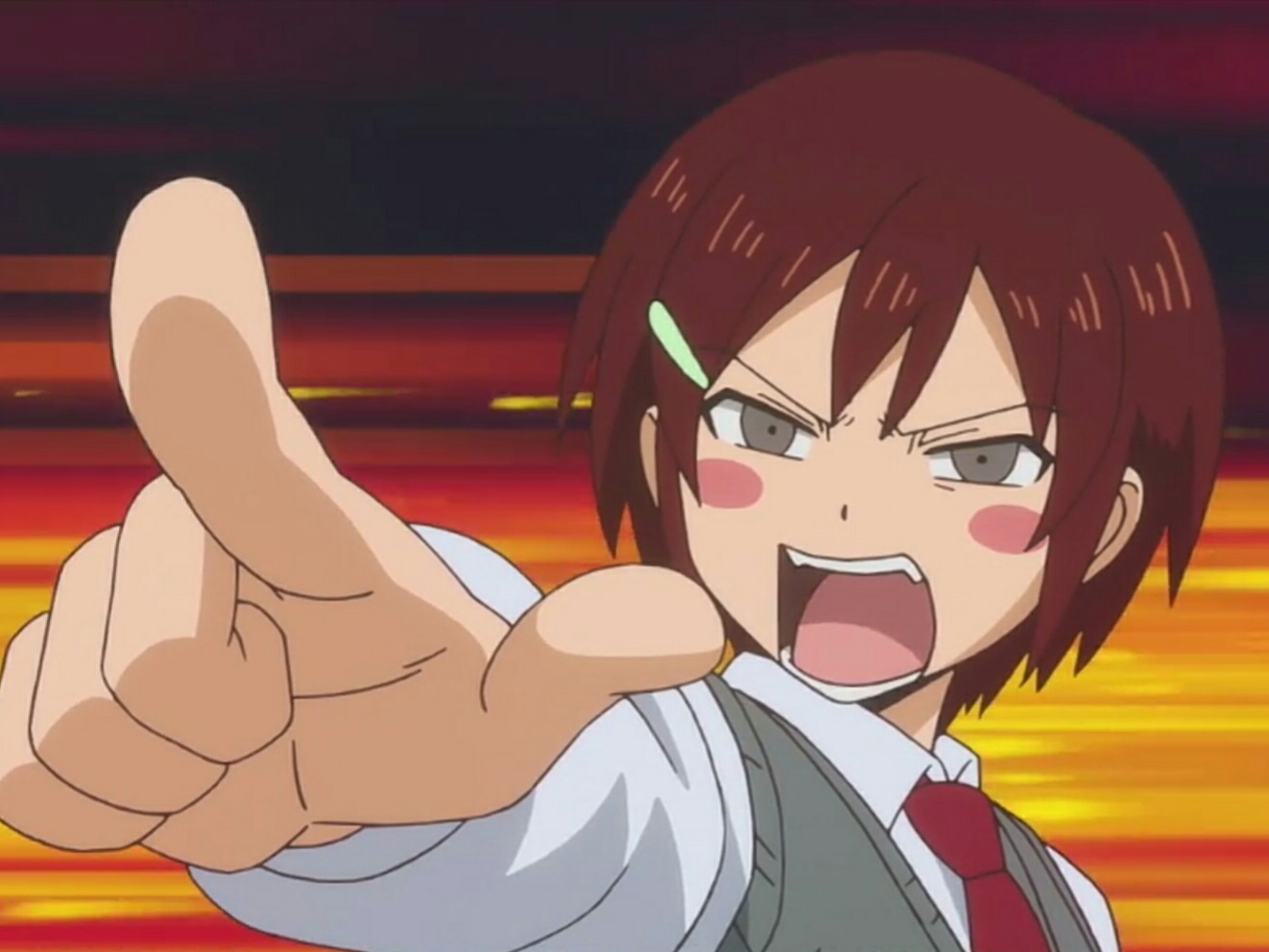 男子高中生的日常 自截表情包系列今天的风儿甚为喧嚣