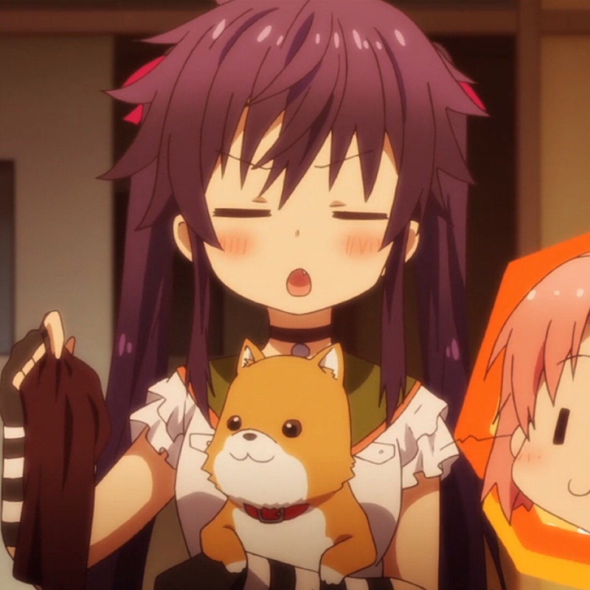 「闺蜜头像」自截喔ovo/截自《学园孤岛》惠飞须泽胡桃