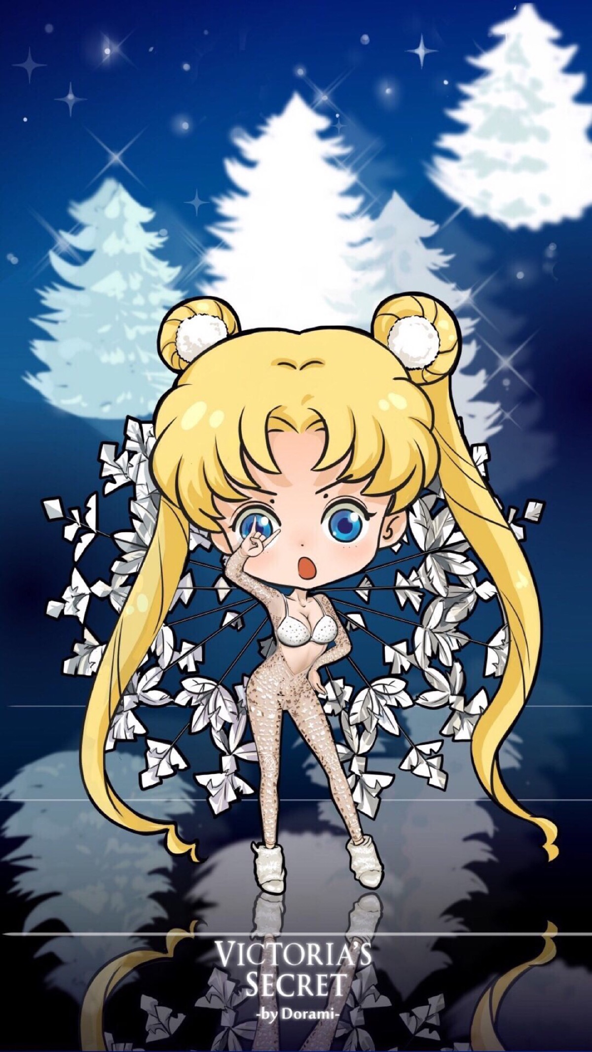 壁纸iphone手机壁纸 头像 时尚 插画 插画师dorami