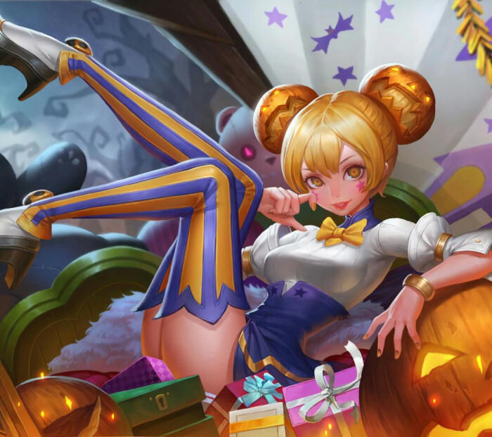王者荣耀小乔 万圣前夜