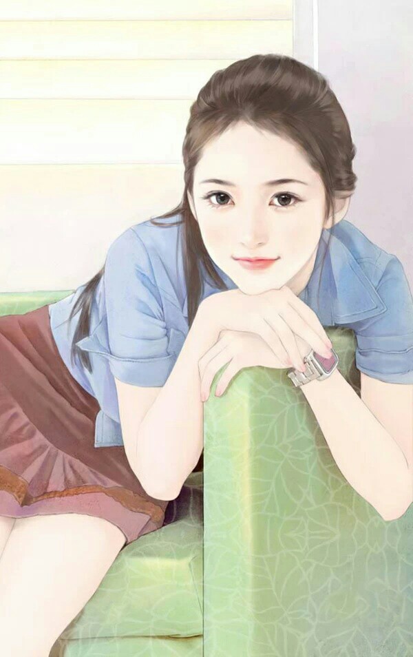 偶不是偶然@手绘现代美女